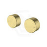 IKON Hali Round Brass 1/4 Turn C/D Wall Top Assembly Available in Various Colors