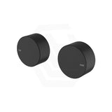 IKON Hali Round Brass 1/4 Turn C/D Wall Top Assembly Available in Various Colors