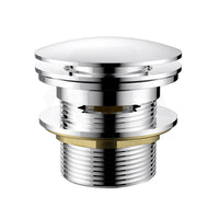 #Chrome P&P Pop-Up 40mm Bath Waste with Removable Waste Overflow