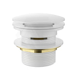 P&P Pop-Up 40mm Bath Waste with Removable Waste Overflow Variant Colour Available