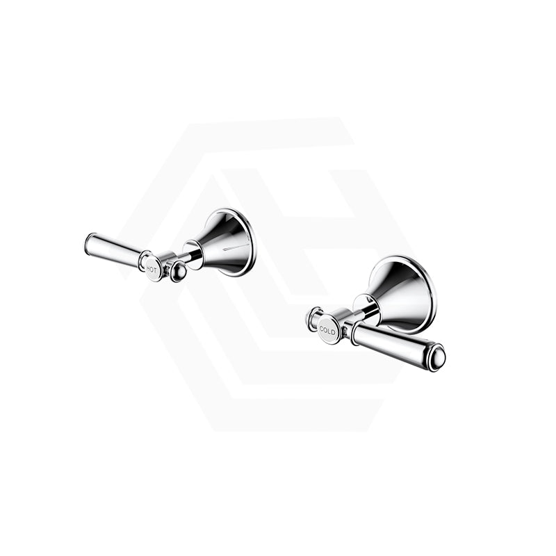 IKON Clasico 1/4 Turn Wall Top Assemblies with Brass/Ceramic Handle Variant Colour Available