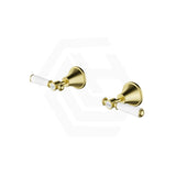 IKON Clasico 1/4 Turn Wall Top Assemblies with Brass/Ceramic Handle Variant Colour Available