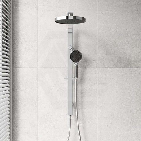 IKON Sulu II Round Multi-Function Twin Rail Shower Set Variant Colour Available