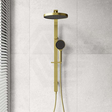 IKON Sulu II Round Multi-Function Twin Rail Shower Set Variant Colour Available