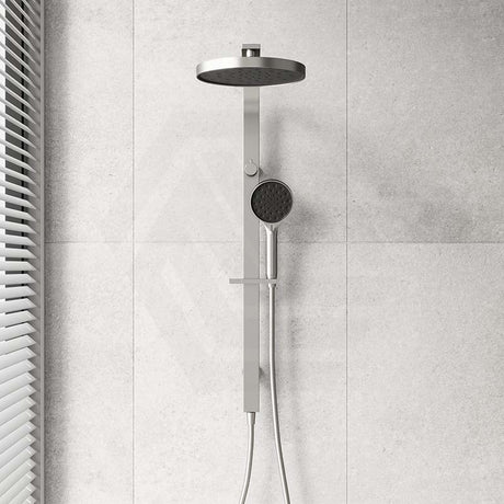 IKON Sulu II Round Multi-Function Twin Rail Shower Set Variant Colour Available