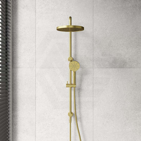 G#4(Gold) Otus Round Multi-function Twin Shower Set