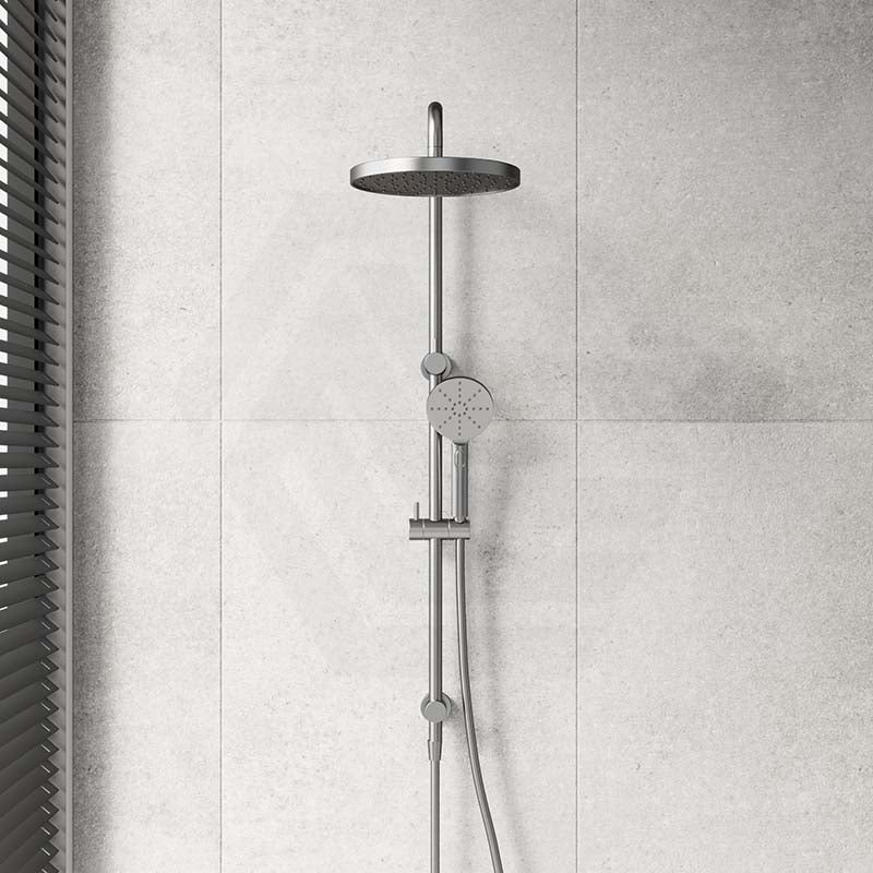 N#1(Nickel) Otus Round Multi-function Twin Shower Set