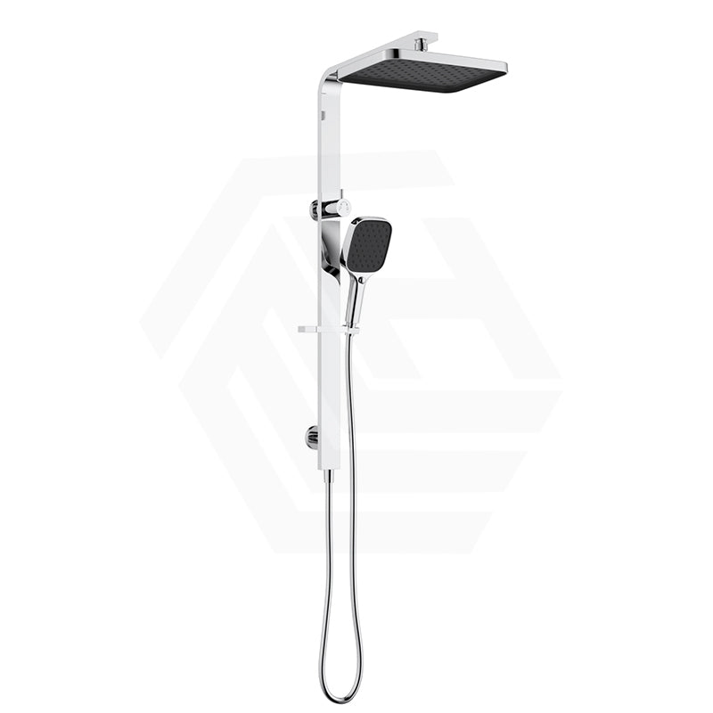 IKON Ceram Square Multi-Function Twin Rail Shower Set Variant Colour Available