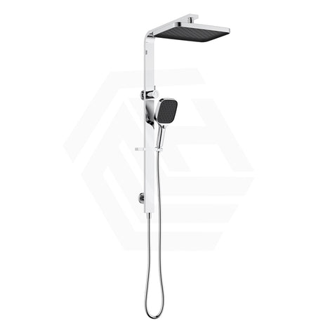 IKON Ceram Square Multi-Function Twin Rail Shower Set Variant Colour Available