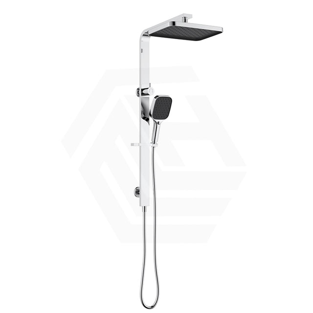 IKON Ceram Square Multi-Function Twin Rail Shower Set Variant Colour Available