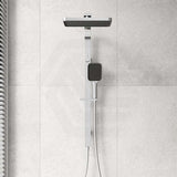 IKON Ceram Square Multi-Function Twin Rail Shower Set Variant Colour Available