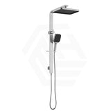 IKON Ceram Square Multi-Function Twin Rail Shower Set Variant Colour Available