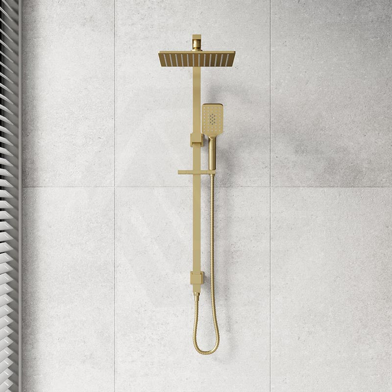 Eden 200mm/250mm Square Multi-function Twin Shower Set In Various Colour