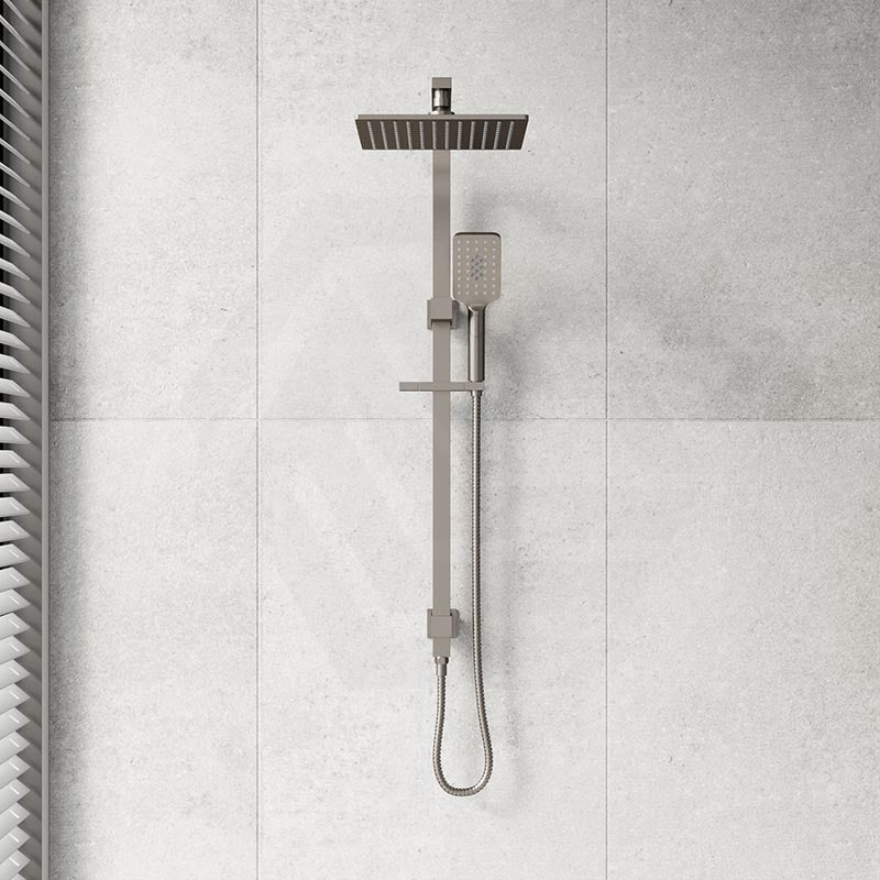 Eden 200mm/250mm Square Multi-function Twin Shower Set In Various Colour