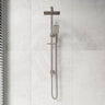 Eden Multi-function Twin Shower Set Square Top Inlet In Various Colour