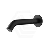 #Matt Black Otus Slimline 182/220mm Stainless Steel Bath Spout