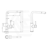 Otus Slimline Straight Neck Pull-Out Sink Mixer