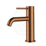 Otus Slimline Short Basin Mixer Curved Spout Variant Colour Available
