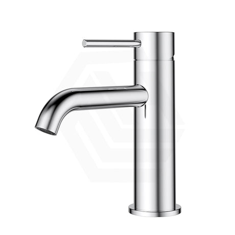 Otus Slimline Short Basin Mixer Curved Spout Variant Colour Available