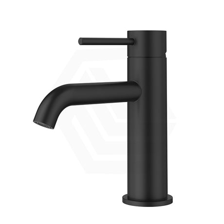 Otus Slimline Short Basin Mixer Curved Spout Variant Colour Available