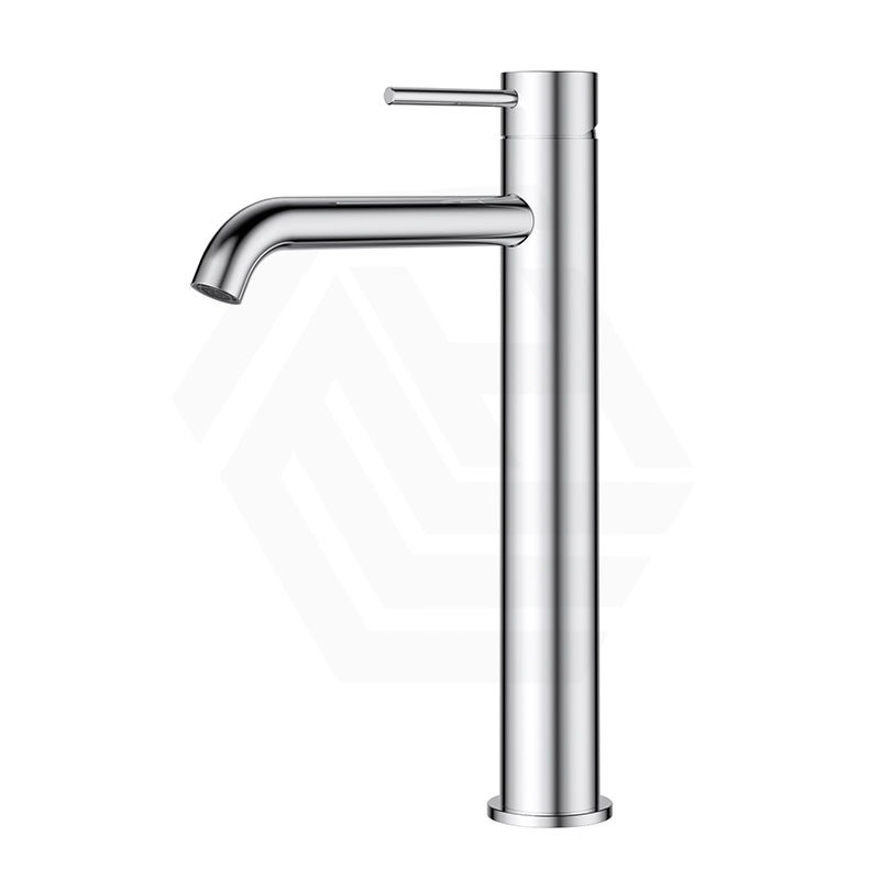Otus Slimline High Rise Basin Mixer Curved Spout Variant Colour Available