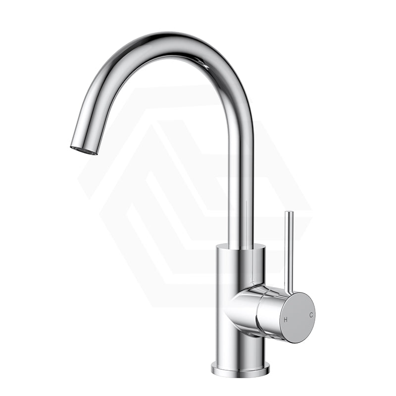Otus Slimline Gooseneck Basin Mixer In Various Colours