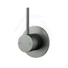 Otus Slimline Round Stainless Steel Lever Up Wall Mixer Variant Colour Available