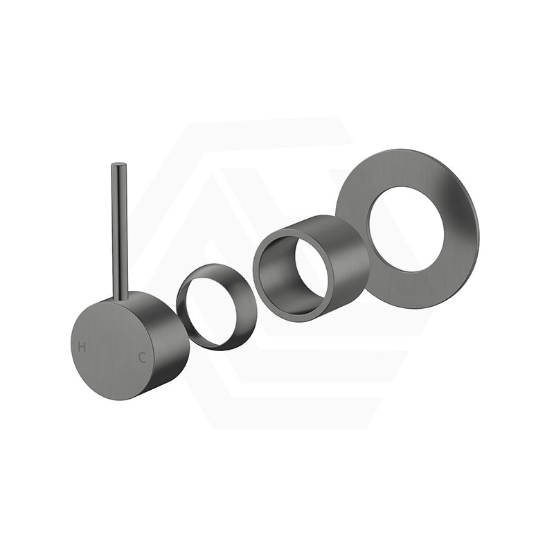 M#1(Gunmetal-Grey) Otus Slimline Lever Up Wall Mixer Body Only