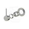 #Stainless Steel Otus Slimline Lever Up Wall Mixer Body Only