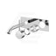 #Chrome Otus Slimline Lever Up Wall Mixer with Spout Rough-In Body Only