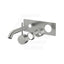 #Stainless Steel Otus Slimline Lever Up Wall Mixer with Spout Rough-In Body Only
