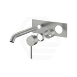 #Stainless Steel Otus Slimline Wall Mixer with Spout Rough-In Body Only
