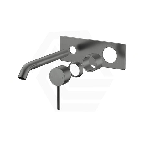 M#1(Gunmetal-Grey) Otus Slimline Wall Mixer with Spout Rough-In Body Only