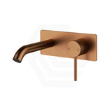 Otus Slimline 182mm/220mm Wall Basin Mixer with Spout Variant Colour Available