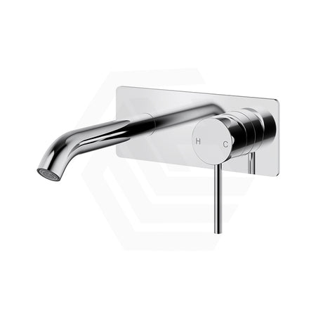 Otus Slimline 182mm/220mm Wall Basin Mixer with Spout Variant Colour Available