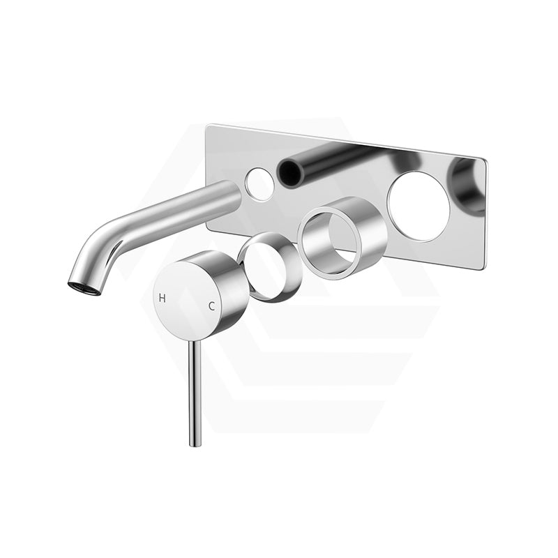 #Chrome Otus Slimline Wall Mixer with Spout Rough-In Body Only
