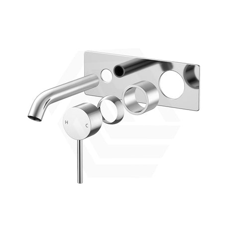 #Chrome Otus Slimline Wall Mixer with Spout Rough-In Body Only