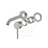 #Stainless Steel Otus Slimline Wall Mixer Spout Set Rough-In Body Only