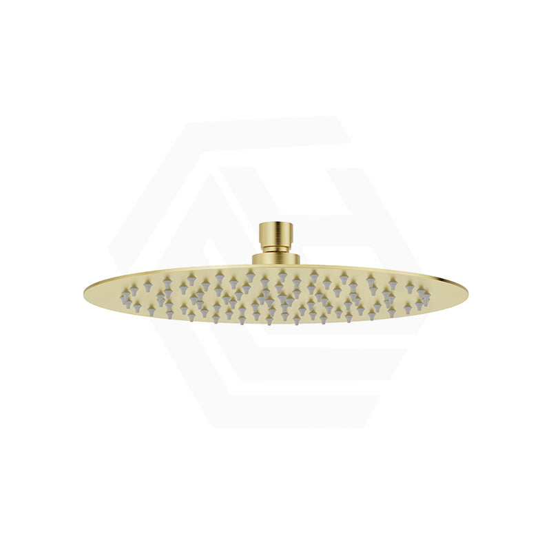 250mm 10 inch Dova Round Rainfall Shower Head Stainless Steel 304 Available In Colours
