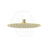 250mm 10 inch Dova Round Rainfall Shower Head Stainless Steel 304 Available In Colours