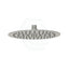 N#1(Nickel) 250Mm 10 Inch Brushed Nickel Round Rainfall Shower Head Stainless Steel 304 Heads