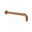 #Brushed Copper 400mm SS304 Round Horizontal Shower Arm