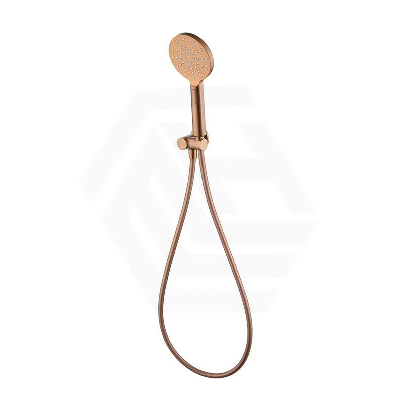 Cora Round Hand Shower On Wall Outlet Bracket Variant Colour Available