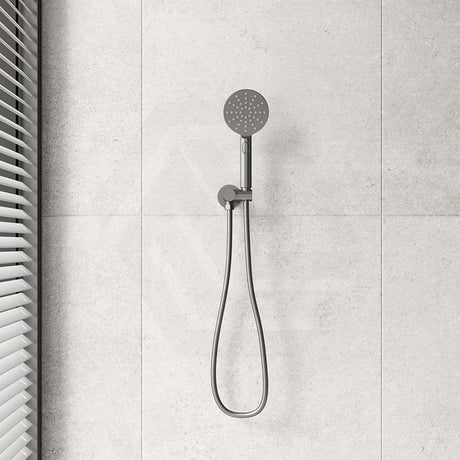 Cora Round Hand Shower On Wall Outlet Bracket Variant Colour Available