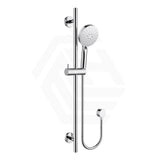 Otus Slimline Round Handheld Shower on Sliding Rail with Water Inlet Variant Colour Available