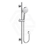 Otus Slimline Round Handheld Shower on Sliding Rail with Water Inlet Variant Colour Available