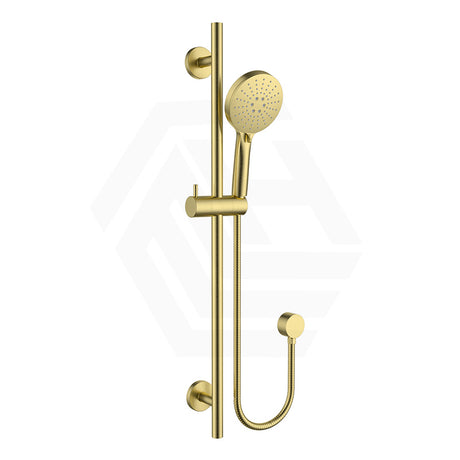 Otus Slimline Round Handheld Shower on Sliding Rail with Water Inlet Variant Colour Available