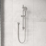 Otus Slimline Round Handheld Shower on Sliding Rail with Water Inlet Variant Colour Available