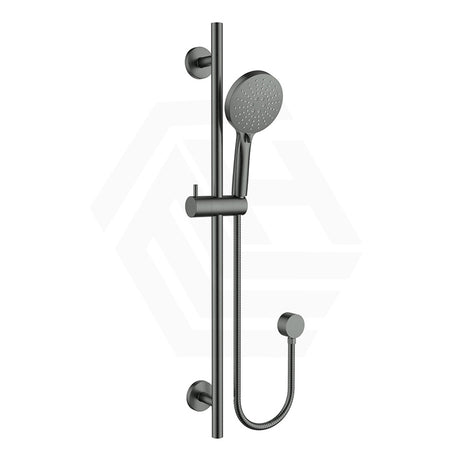 Otus Slimline Round Handheld Shower on Sliding Rail with Water Inlet Variant Colour Available