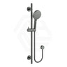 Otus Slimline Round Handheld Shower on Sliding Rail with Water Inlet Variant Colour Available